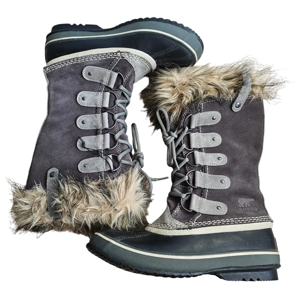 SOREL WOMEN'S JOAN OF ARCTIC™ BOOT in Quarry Black - Size 8